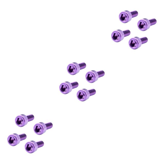 Tornillos de Soporte Sonducket Paquete de 4 para Jaula de Botella de Agua de Bicicleta Color Sólido