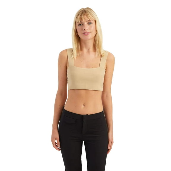 Square Neck Crop Top
