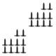 thumbnail image 1 of Scienceny 10 tornillos autorroscantes para guardabarros de coche, repuesto para A4, A3, A5, A6, A7, A8, Q5, repuesto para Golf Passat, 6 1.4x0.5x1.6 cm 2piezas Scienceny CBP059195, 1 of 1