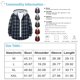 thumbnail image 2 of Men's Plaid Shirt Hooded Button Sweatshirt Men's Casual Fashion Sweatshirt2XL, 2 of 4