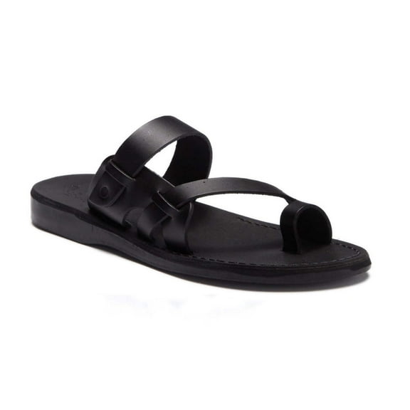 Jabin - Leather Toe Loop Sandal - Mens Sandals