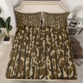 thumbnail image 2 of Erosebridal Abstract Stripes Bed Sheets Set Queen Size,Green Black Bedding Sets Queen Size,Camouflage Camo Bed Sheets Queen,Breathable Geometric Bedroom Decorative,4 Pieces, 2 of 7