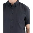 thumbnail image 4 of Visive Oxford Men's Dress Shirt - Short Sleeve Button Down - Comfortable Casual Fit - Available in Big and Tall Sizes - Solid Modern Colors - For All Occasions - Versatile for Office and Casual Wear, 4 of 7