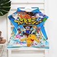 thumbnail image 4 of Digimon Adventure Hooded Poncho Towels, Soft & Absorbent Microfiber Beach Towel, Swimming Pool Changing Robe Bathrobe Bath Towel, 4 of 6
