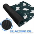 thumbnail image 6 of Long Mouse Pads for Desk,Black Dinosaurs Silhouette Pattern Desk Mats on Top Of Desks, Desk Mouse Pad Extra Large with 3mm Non-Slip Base and Stitched Edge for Gaming,Office,Work,Home 31.5"x15.7", 6 of 6