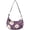 Pioneer Flower Floral Print Pattern-2, variant on Pioneer Flower Floral Print Pattern Hobo Shoulder Bag, Shopping Crescent Purse with Adjustable Strap, Sturdy Stitching Gift Ideas for Women Girls