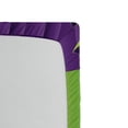 thumbnail image 2 of Ambesonne Nature Fitted Sheet, Floral Leaves Stripes, Full Size, Multicolor, 2 of 2
