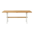 thumbnail image 2 of Alaterre Furniture Chelsea 72 in. Dining Table, Natural, 2 of 9
