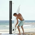 thumbnail image 2 of Costway 9.3 Gallon Outdoor Solar Heating Shower 7.2Ft Adjustable Shower Head W/Base, 2 of 9