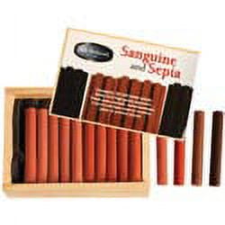 Yarka Sanguine & Sepia Crayon Set