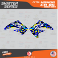 thumbnail image 2 of Kalair GFX Graphics Kit for Honda CR85 (2003-2014) Shatter Series, 2 of 5