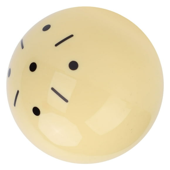 Cue Ball With Dots, Resin American Billiards Standard Large Cue Ball Training Cue Ball Snooker Practice Training for High and Middle Clubs