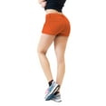 thumbnail image 4 of HyBrid & Company Womens 3 inch Reg/5 inch Plus Inseam Butt Lifting Stretch Twill/Denim Shorts, 4 of 4
