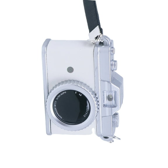Vintage Mini Camera Keychain Ornament With LED Light And Sound Effect Design For Travel Gifts Photography Enthusiasts