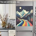 thumbnail image 3 of Yayeee Magnetic Dishwasher Cover for The Front Decoration Home Kitchen Machine Sticker Protector, Evening Mountain Road, 3 of 6