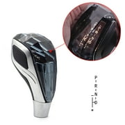 Crystal Gear Shift Knob LED Colorful Light For 12mm 10mm 8mm Threaded Shifter