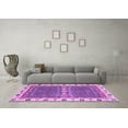 thumbnail image 3 of Ahgly Company Indoor Rectangle Oriental Purple Traditional Area Rugs, 3' x 5', 3 of 4