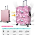 thumbnail image 5 of many Unicorns Pink Stylish Luggage Cover - Protect and Personalize Your Suitcase with TSA-Approved Cover,suitcase covers for luggage, 5 of 6