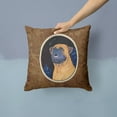 thumbnail image 2 of Carolines Treasures SS8672PW1414 Bullmastiff Fabric Decorative Pillow, 14Hx14W, multicolor, 2 of 4