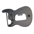 thumbnail image 2 of Silver Guitar Star Belt Buckle Bottle Opener Gothic Tattoo Bar Joke Rock Metal, 2 of 2