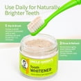 thumbnail image 3 of Pasta dental blanqueadora sensible de menta verde Uncle Harry's, 3 of 7
