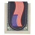 thumbnail image 2 of Men's Genuine Leather Strong Magnetic Money Clip USA Logos USA Eagle, 2 of 9