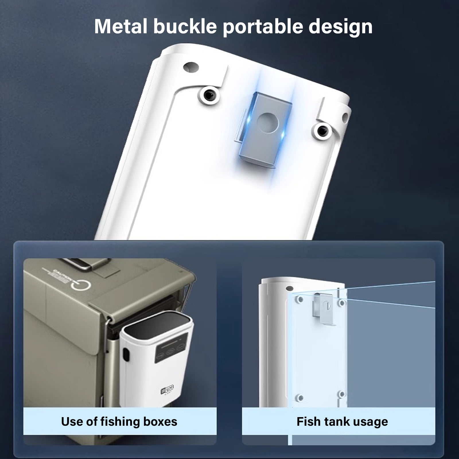 Quiet Outdoor Air Pumps For Fish Tanks USB Charging Aquariums Aerator ABS Low Noise Design Oxygen Pumps for Fishing