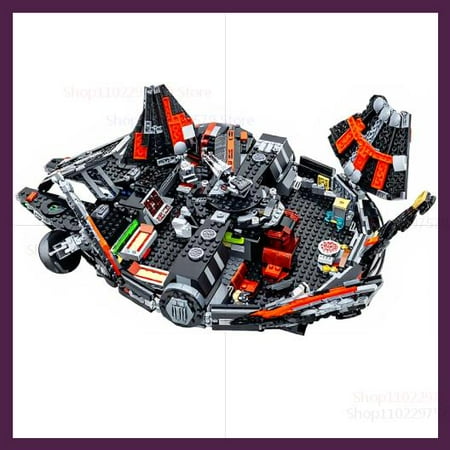 2025 NEW 1579PCS 75389 Star Battle Rebuilding Milky Way The Dark Falcon Millennium Falcon DIY Model Building Block Birthday Gift