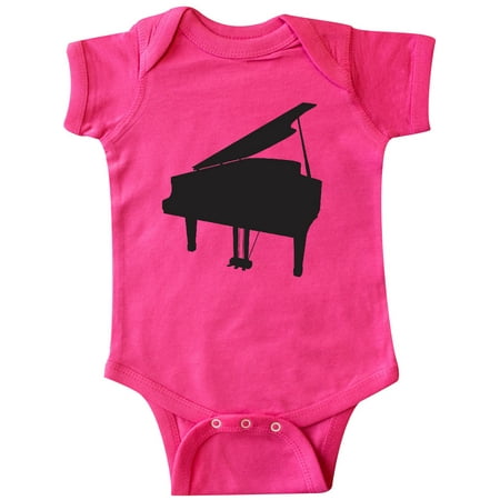 

Inktastic Piano Silhouette Gift Baby Boy or Baby Girl Bodysuit