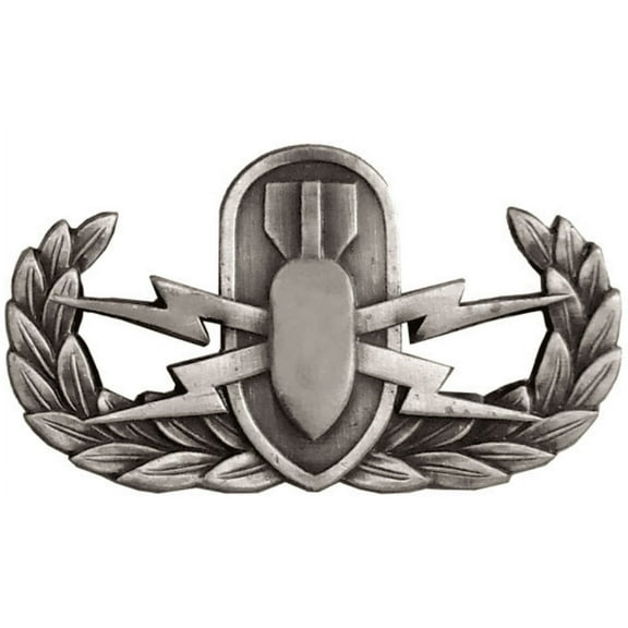 Explosive Ordnance Disposal Badge (Oxidized Finish)