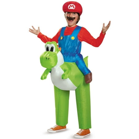 Super Mario Bros Mario Riding Yoshi Child Costume
