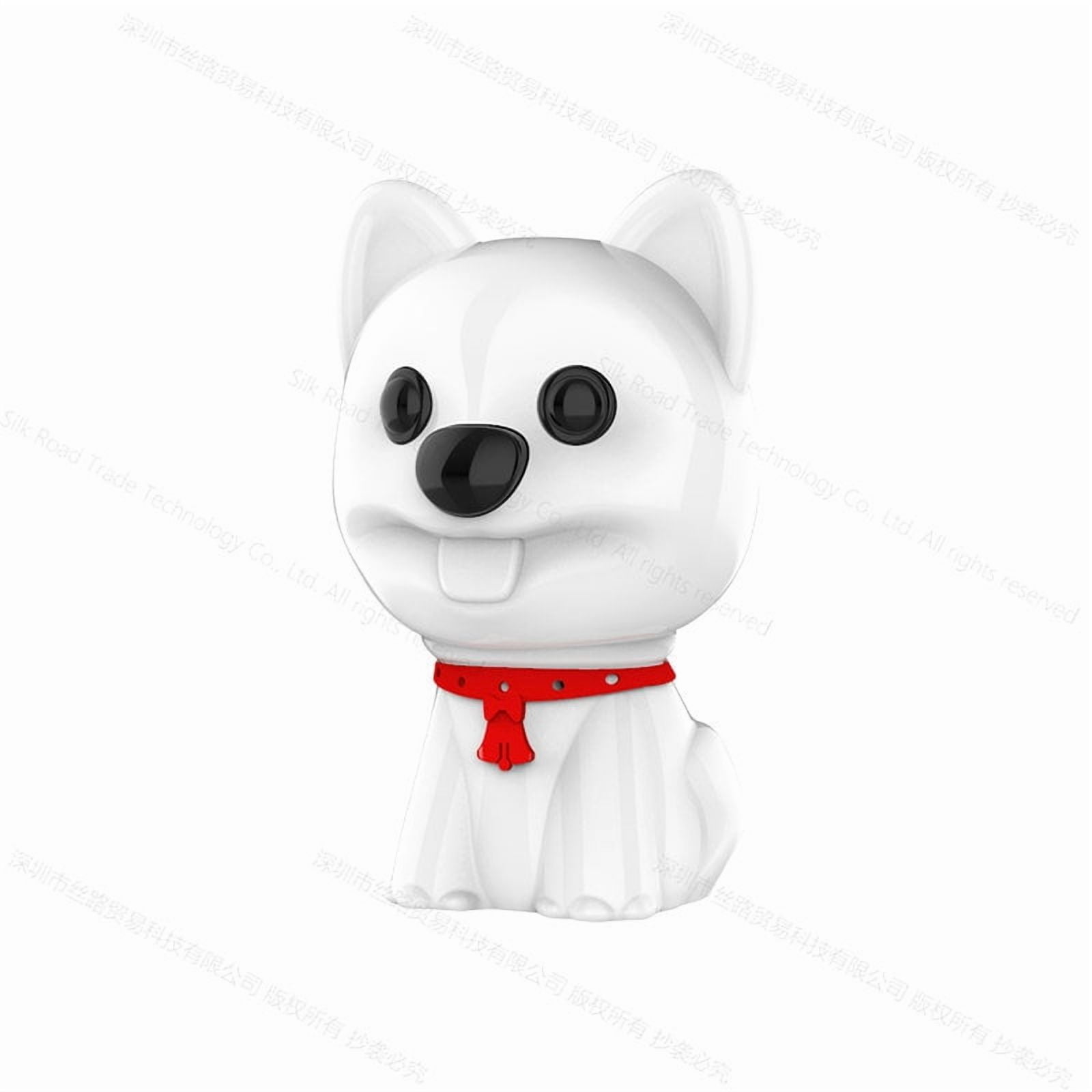 Yescool E300 Puppy Hidden Children safety Class Meeting Digital voice recorder Portable pendant Stealth Sound Record Dictaphone-8GB White