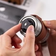 thumbnail image 4 of OULII 1Pack Portable Coffee Maker for Travel Silver Hand Operated Detachable for Coffee Enthusiasts, 4 of 7