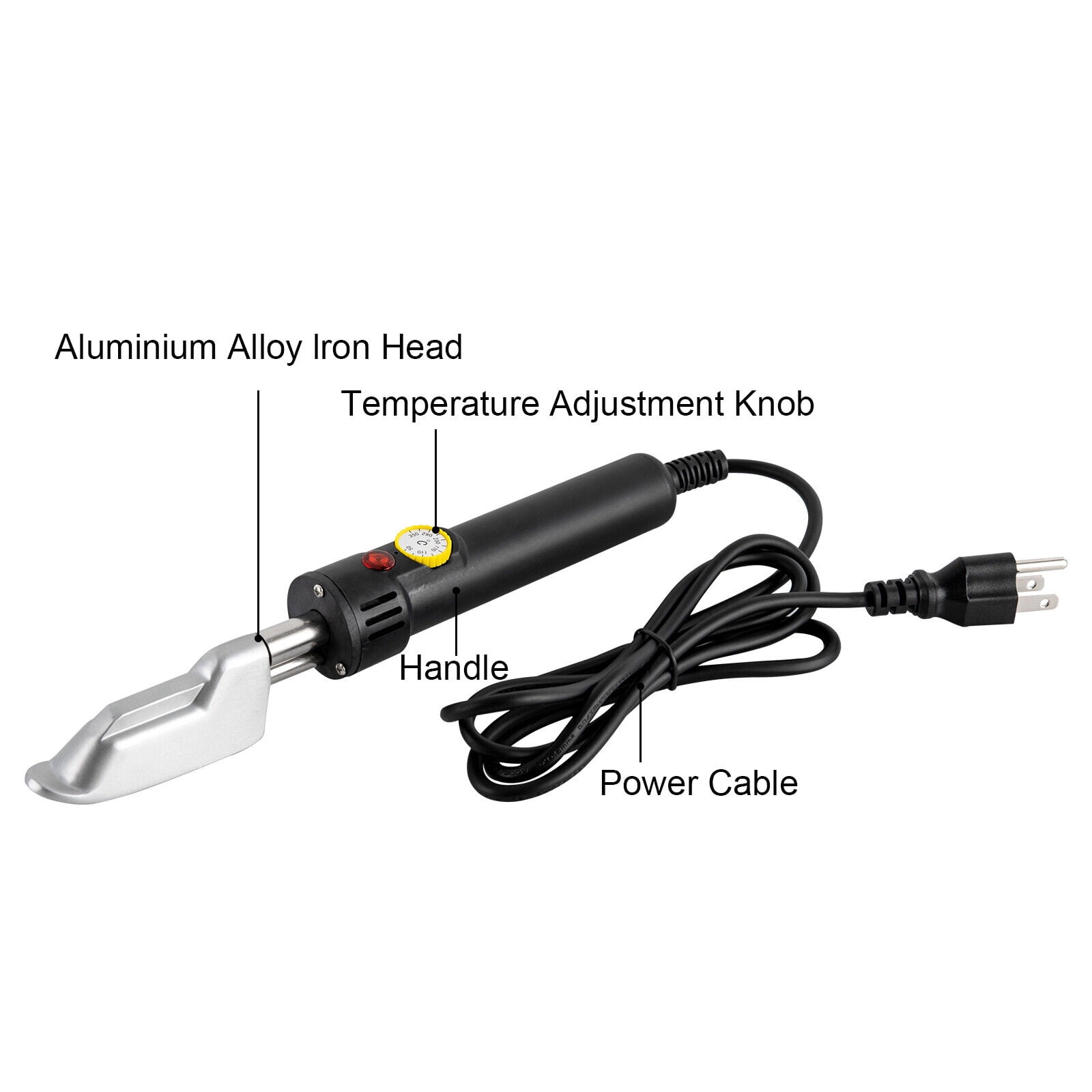 Modern Corded Electric Mini Leather Iron Leather Clothes Shoes Mini Iron 50-350℃