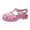 /c15Pink35, variant on WEIGFI Infant Todder Girls Sandals Butterfly Breathable Jelly Soft Sole Fashion Summer Open Toe Adjustable Strap Funny Holiday Shoes,Black,3-3.5 Years