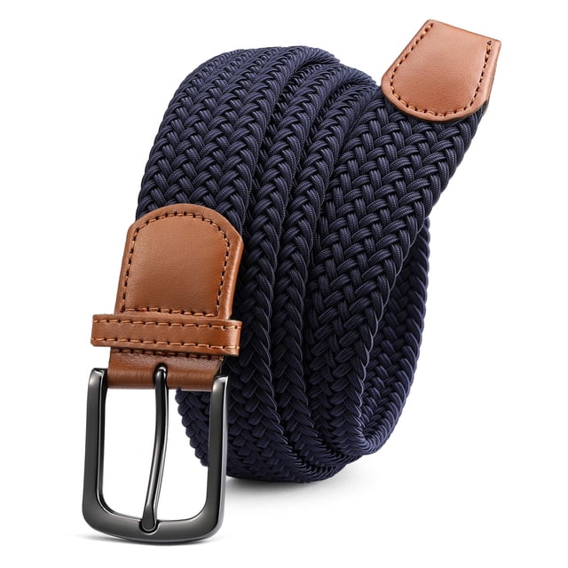 Cinturón elástico CHAOREN para hombre - Cinturón de golf elástico trenzado