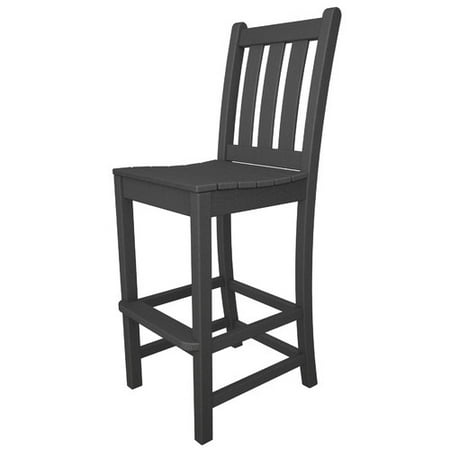polywood traditional 30 patio bar stool walmart com