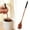 Black, variant on FXMLRLK 1pcs Wooden Long Handle Honey Mixing Spoon Stirrer Coffee Tea Stirring Spoon, Black Slender head