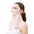 thumbnail image 1 of Sun Protection Guard Quick-Drying Fabric Ice Silk Face Guard with Breathable Mesh Cooling Fabric Full Coverage Extended Neck Gaiter Face Guard, 1 of 8