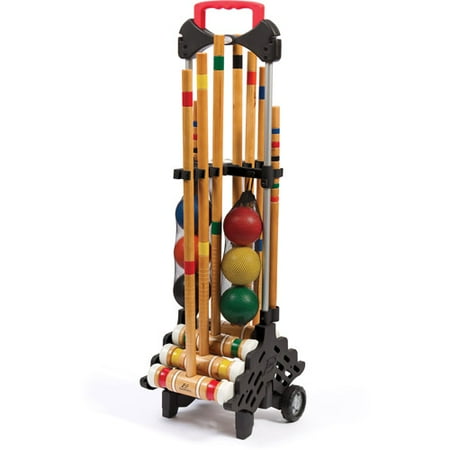 EastPoint Sports 6 Player Croquet Set with Storage Caddy