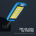 thumbnail image 5 of Vikakiooze Solar Street Light, IP65 Waterproof, Dusk To Da-wn With Motion Sensor LED Security Flo-od Light For Parking Lot, Remote Control With 240 COB Lamp Beads, 5 of 6
