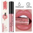 thumbnail image 4 of Labios Mate Lápiz Labial Terciopelo Brillo en Al para Mujeres Y Niñas, 4 of 9