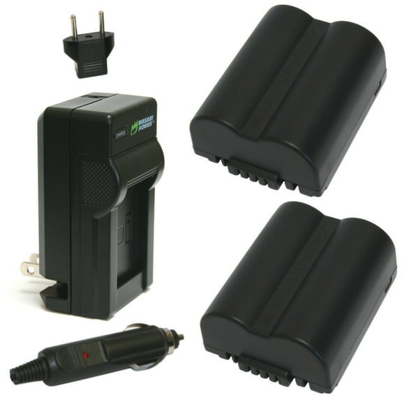 Wasabi Power Battery (2-Pack) and Charger for Leica BP-DC5
