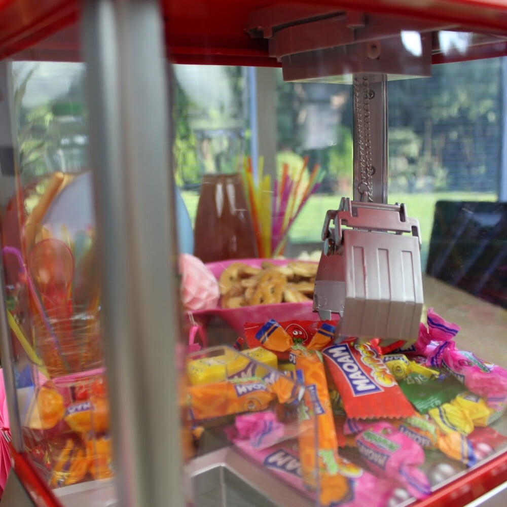 Candy Grabber Machine - Claw Machine with USB and Sound Button - Automatic Candy Dispenser for Children - XL