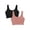 Desert Dusk / Black, variant on Fruit of the Loom Women's Seamless Comfy Longline Back Smoothing Bra, 2-Pack, Style FT989, Sizes S to 4X