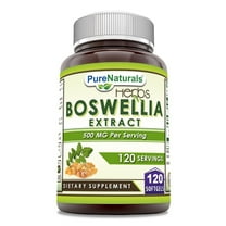 Pure Naturals Boswellia Extract 500mg 120 Softgels Supplement | Non-GMO | Gluten Free |