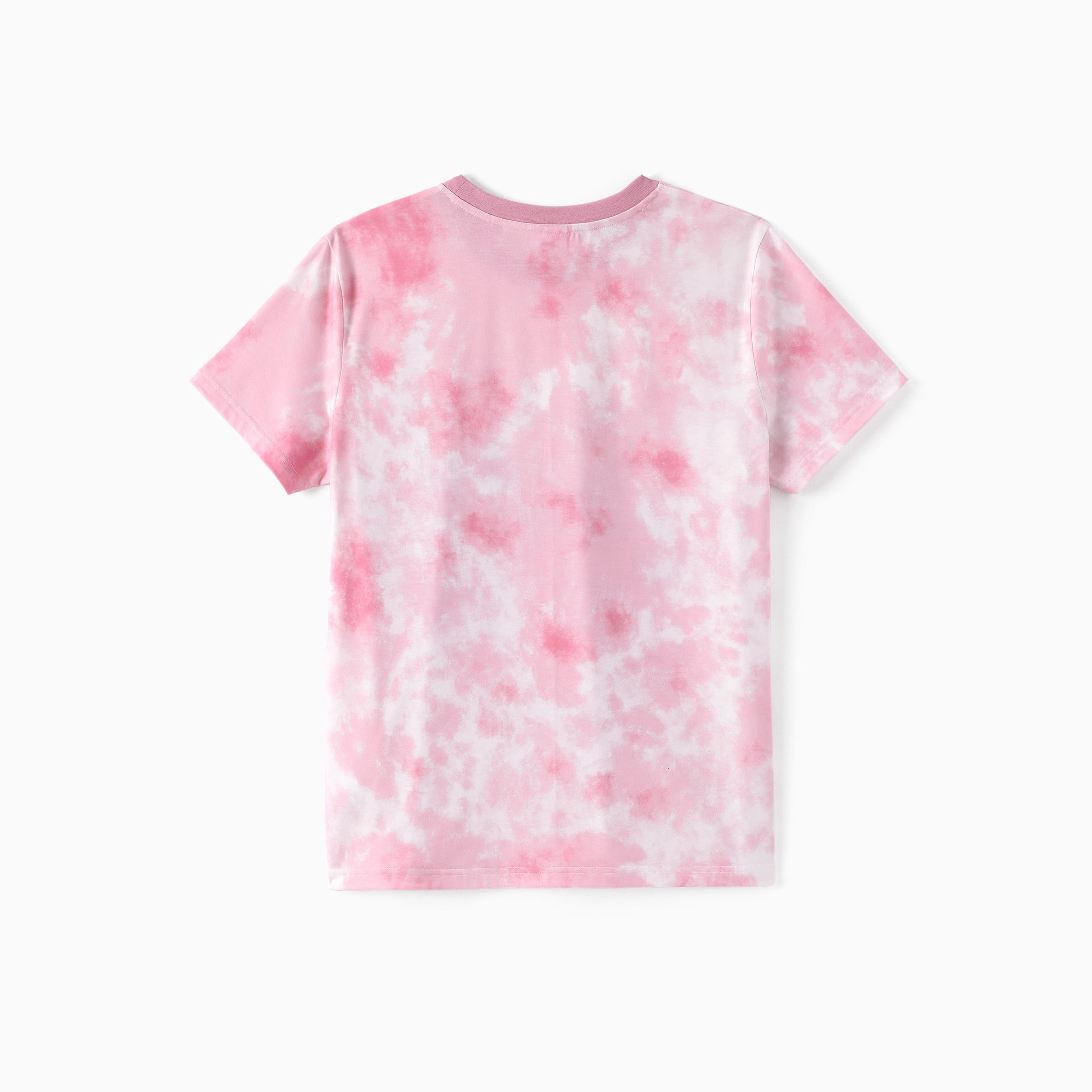 Disney Lilo & Stitch Family Matching Mother's Day T-Shirts Tie-Dye Cartoon Graphic Short Sleeve Tops Womens: S