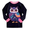 thumbnail image 6 of Hessimy Toddler Boys Girls Spring Summer Soft Fabric Thermal Underwear Soft Warm Long Sleepwear Pjs Set(Hot Pink,3-4 Years), 6 of 7