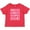 Red, variant on Inktastic Hope- Breast Cancer Awareness Boys or Girls Baby T-Shirt