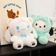thumbnail image 5 of Muñeco de peluche Kawaii Sanrio de 25 cm, lindo Hello Kitty Cinnamoroll My Melody Kuromi Pochacco, adorable peluche de anime, regalo para niños, 5 of 5